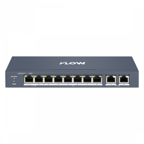 Коммутатор iFLOW F-SW-EM410HPOE-VM
