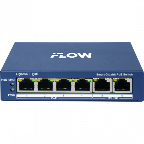 Коммутатор iFLOW F-SW-EM606POE-VM